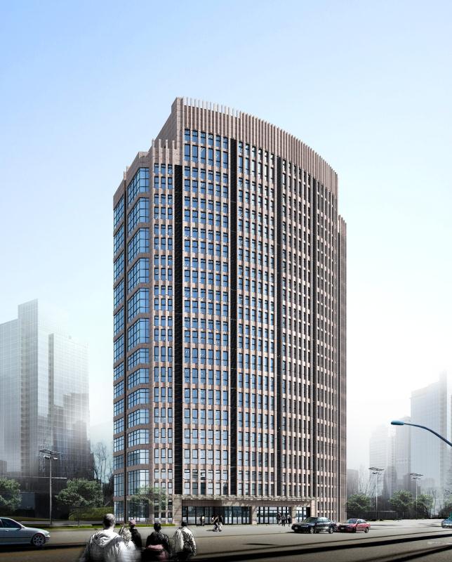 中建聯(lián)合|萊鋼大廈萊鋼綜合商務(wù)寫字樓項(xiàng)目順利封頂！(圖2)