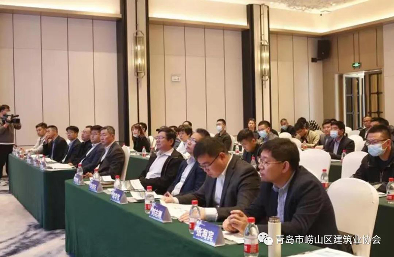 全面推進(jìn)“黨建強(qiáng)、發(fā)展強(qiáng)” 嶗山論建 2021“四新”推廣裝配式建筑交流 觀摩會(huì)成功舉行(圖2)