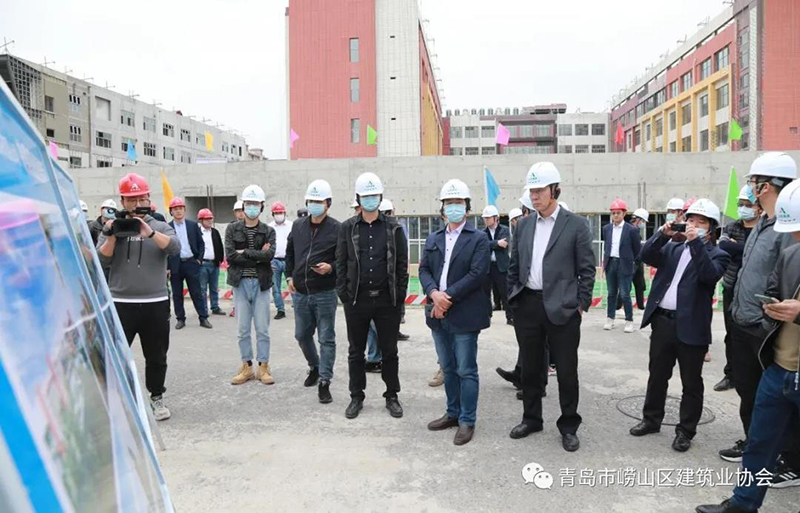 全面推進(jìn)“黨建強(qiáng)、發(fā)展強(qiáng)” 嶗山論建 2021“四新”推廣裝配式建筑交流 觀摩會(huì)成功舉行(圖3)