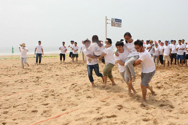 公司沙灘趣味運動會圓滿結束(圖4)