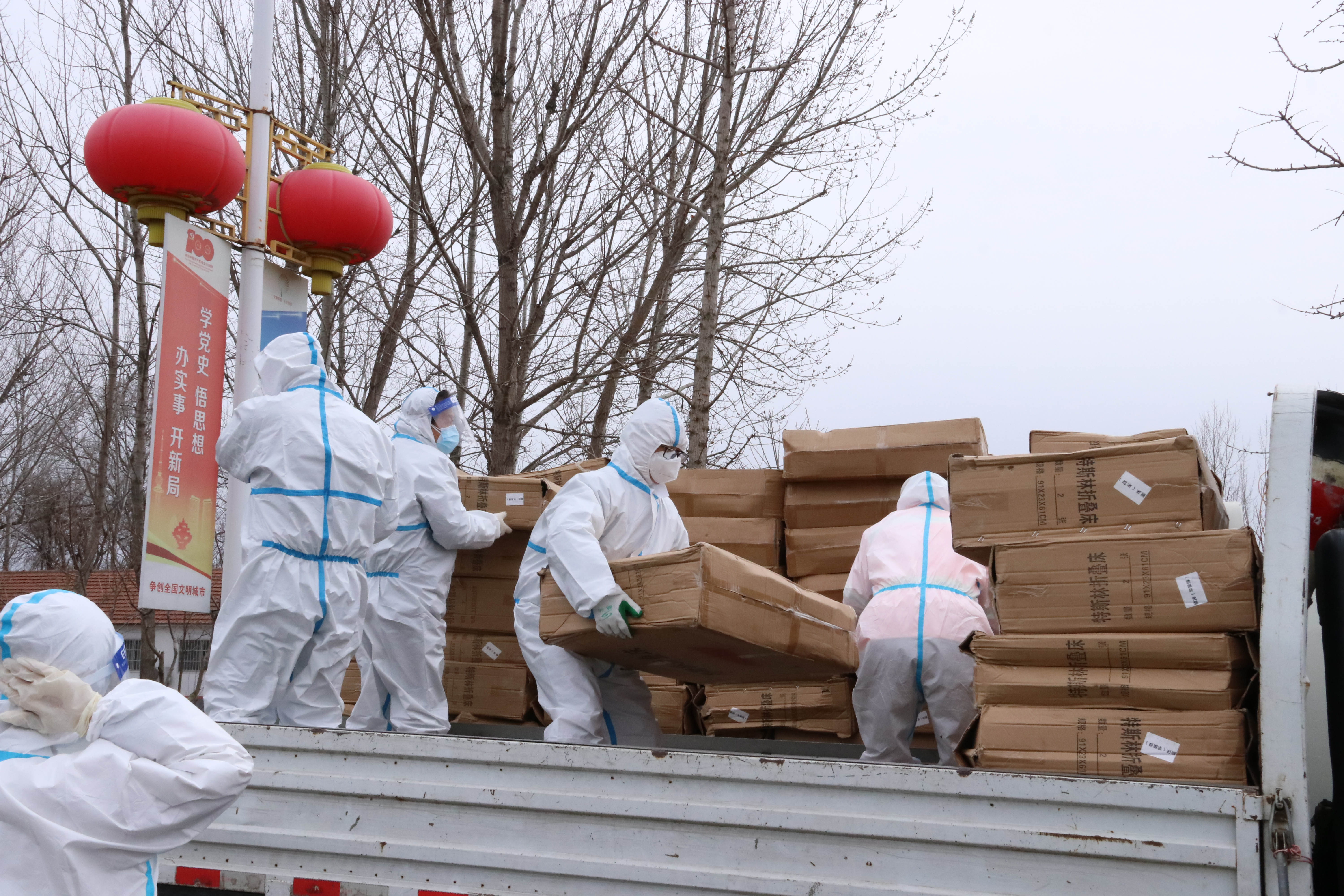 “疫”不容辭|中建聯(lián)合攜手嶗山區(qū)建筑業(yè)協(xié)會助力萊西，共同抗疫(圖3)