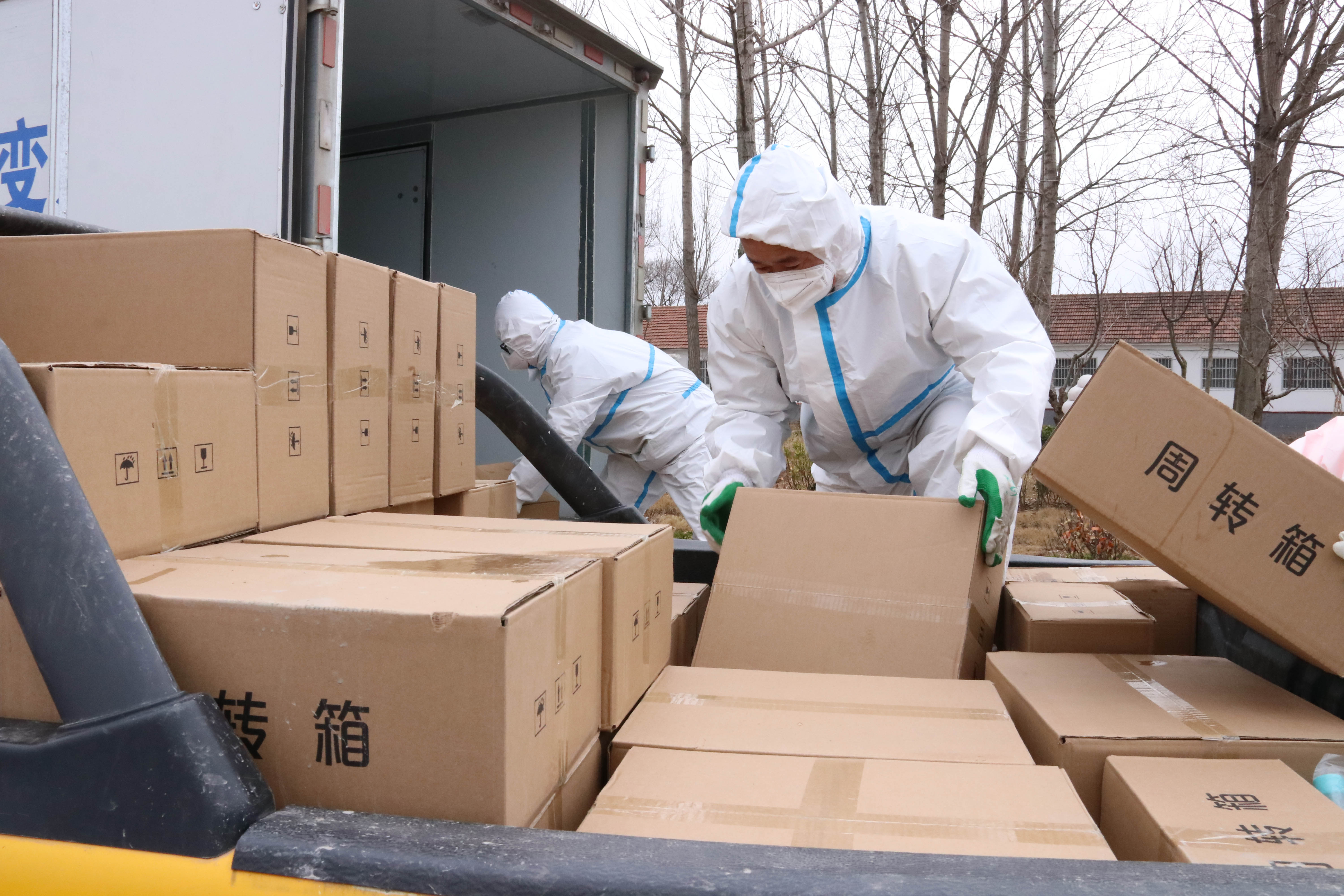 “疫”不容辭|中建聯(lián)合攜手嶗山區(qū)建筑業(yè)協(xié)會助力萊西，共同抗疫(圖4)