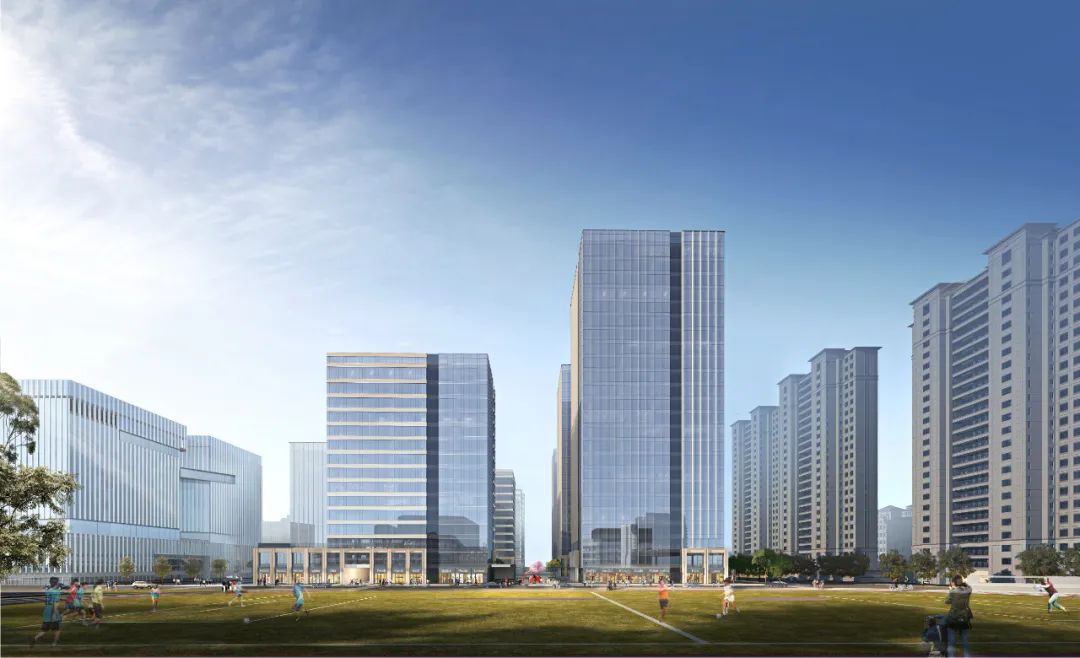 傾心匠筑，未來可期|德才創(chuàng)新中心辦公樓喜封金頂(圖4)