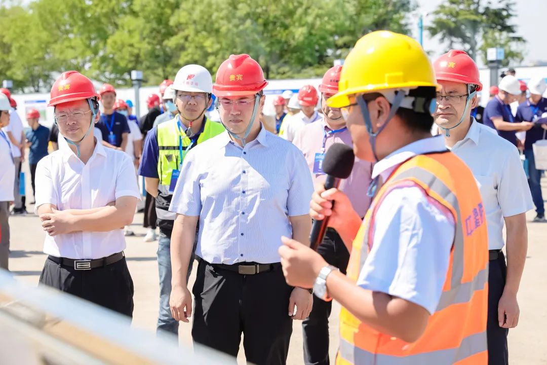 精益管理|青島高新技術(shù)產(chǎn)業(yè)開發(fā)區(qū)建設(shè)部組織區(qū)施工、監(jiān)理單位到中建聯(lián)合項目地觀摩考察(圖4)