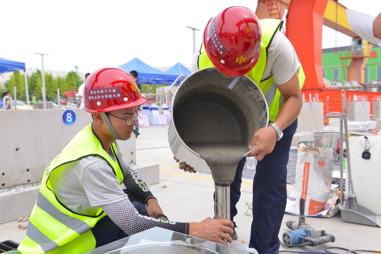 弘揚(yáng)工匠精神，助推中國創(chuàng)造|中建聯(lián)合協(xié)辦青島市第十六屆建筑業(yè)職業(yè)技能大賽(圖7)