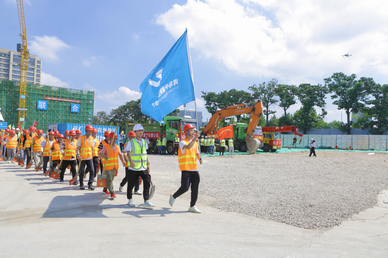 中建聯(lián)合承辦2021年嶗山區(qū)住建領(lǐng)域突發(fā)事件應(yīng)急救援聯(lián)合演練(圖3) 中建聯(lián)合承辦2021年嶗山區(qū)住建領(lǐng)域突發(fā)事件應(yīng)急救援聯(lián)合演練(圖3)