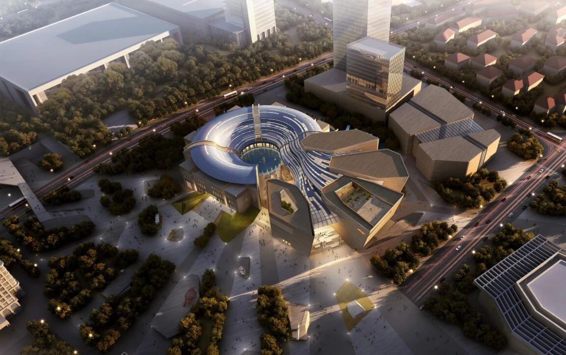 中建聯(lián)合|打造城市文化新空間，青島博物館擴建工程正式開工(圖6)